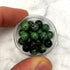 6mm Ruby In Zoisite Green Bead Pack (6 Beads)