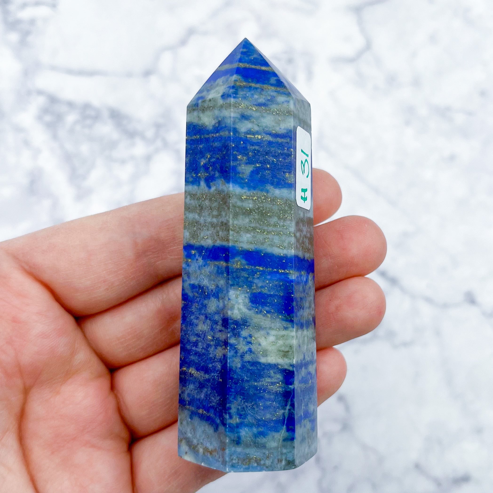 3.25 Inch Lapis Lazuli Tower H31