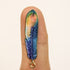 $2.50 Enamel Blue/Yellow Feather Charm Pack (4 Charms)