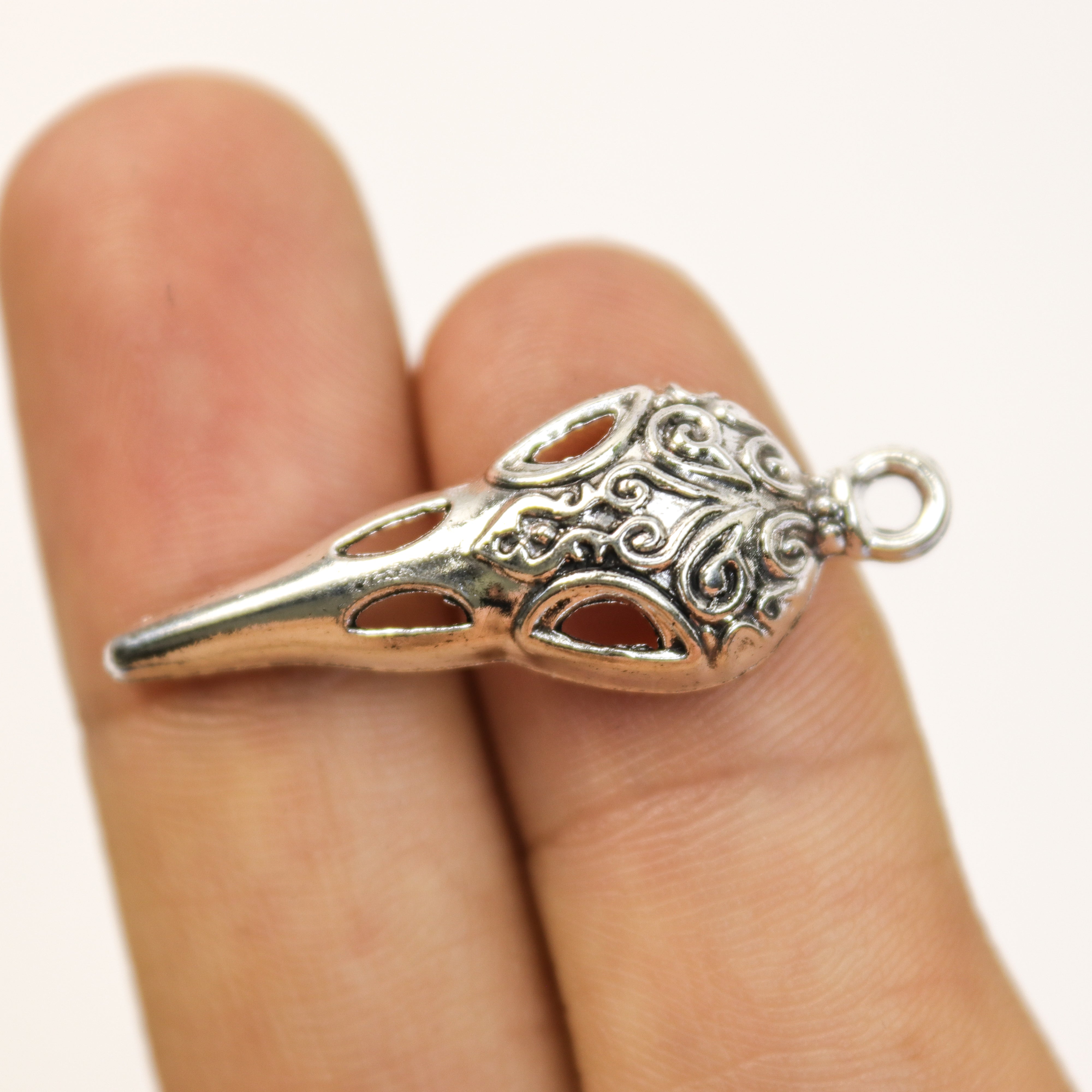 $1.50 Plague Doctor Alloy Charm Pack (5 Charms)
