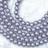 6mm Lilac Pearlized Bead Strand