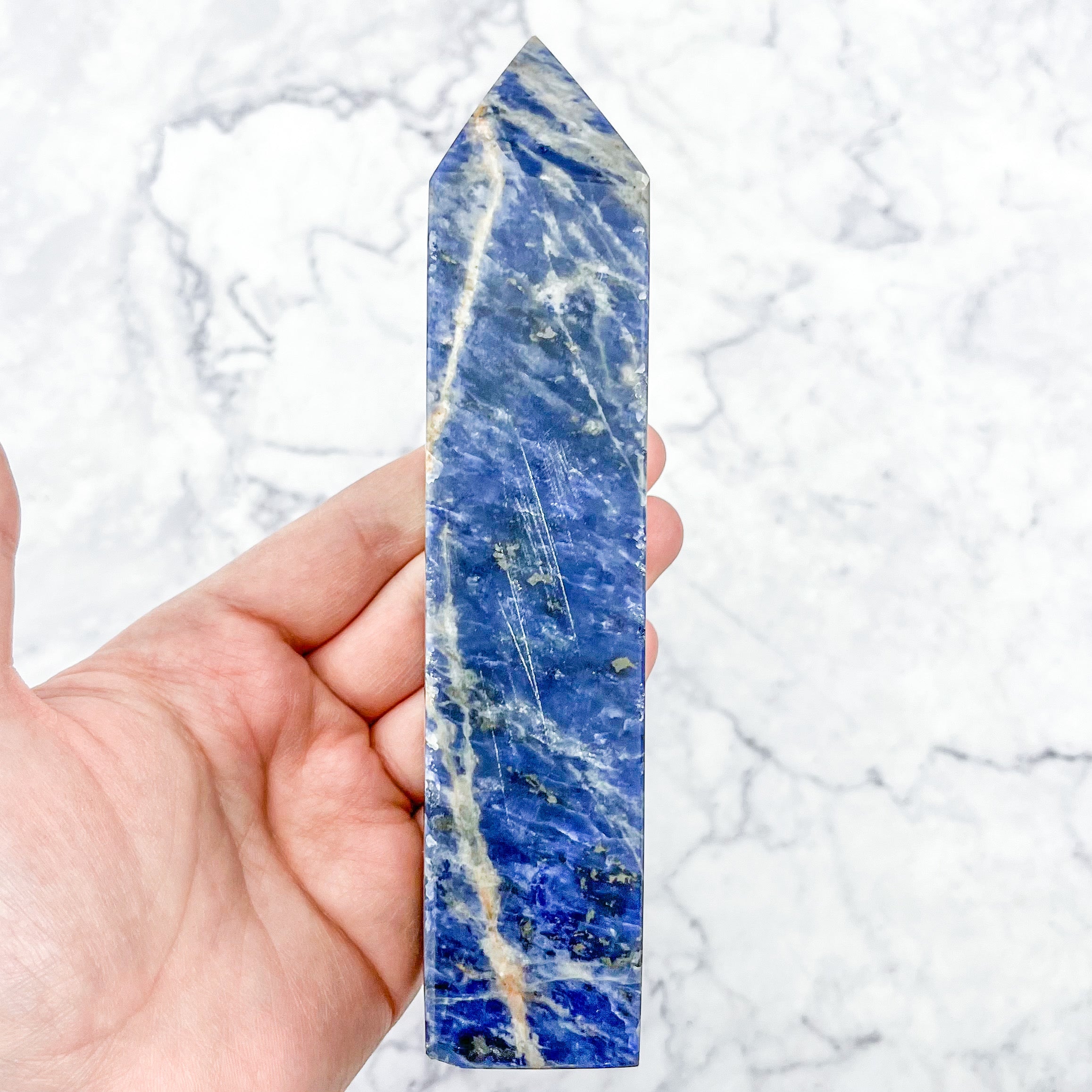 6.25 Inch Sodalite Tower E64