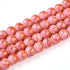 8mm Turtle Shell Glass Bead Strand 27-Inch Loop $8.00