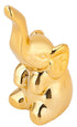 3.5-Inch Gold Porcelain Elephant E8