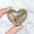 1.75 Inch Smoky Lemon Quartz Heart K32