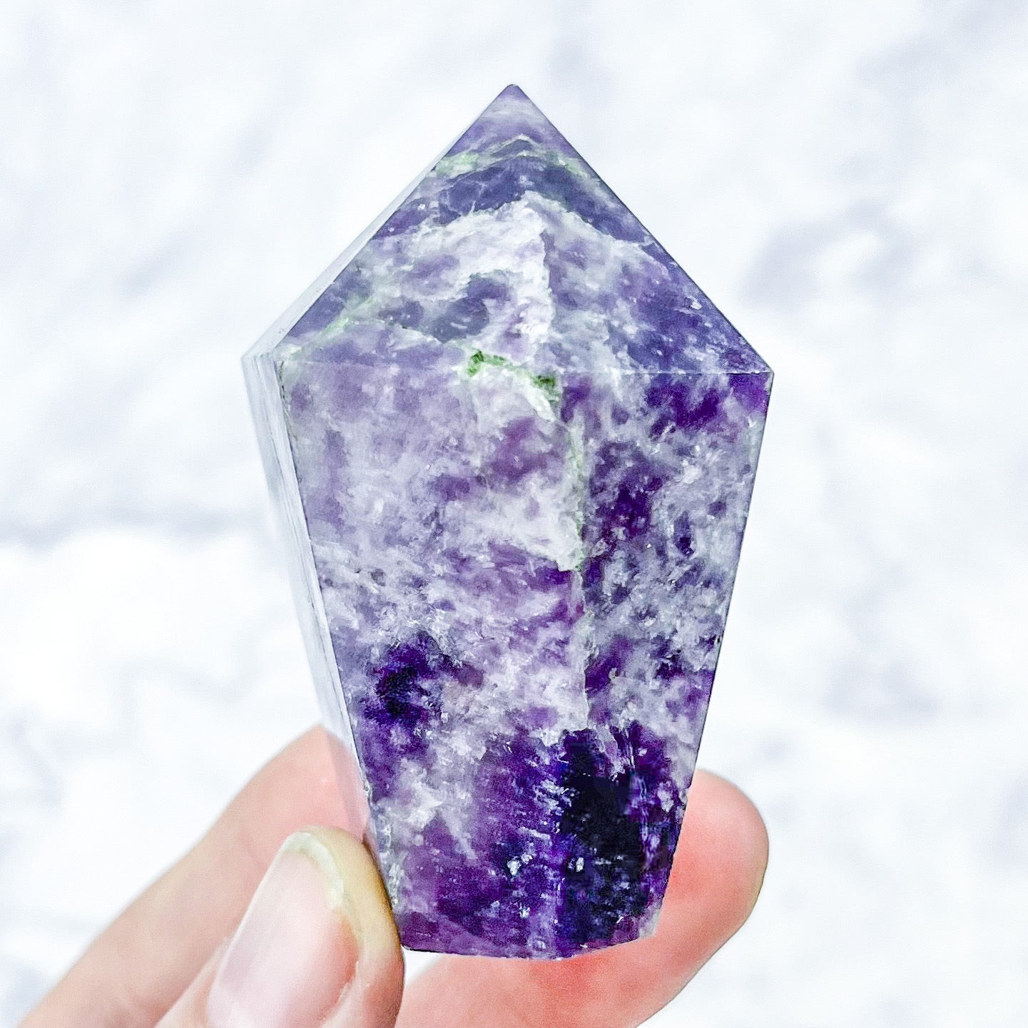 2.25 Inch Lepidolite Wand A28