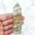 3.25 Inch Crazy Lace Agate Tower W20