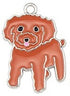 29mm Red Setter Dog Charm V2