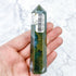 3.75 Inch Moss Agate Tower W15
