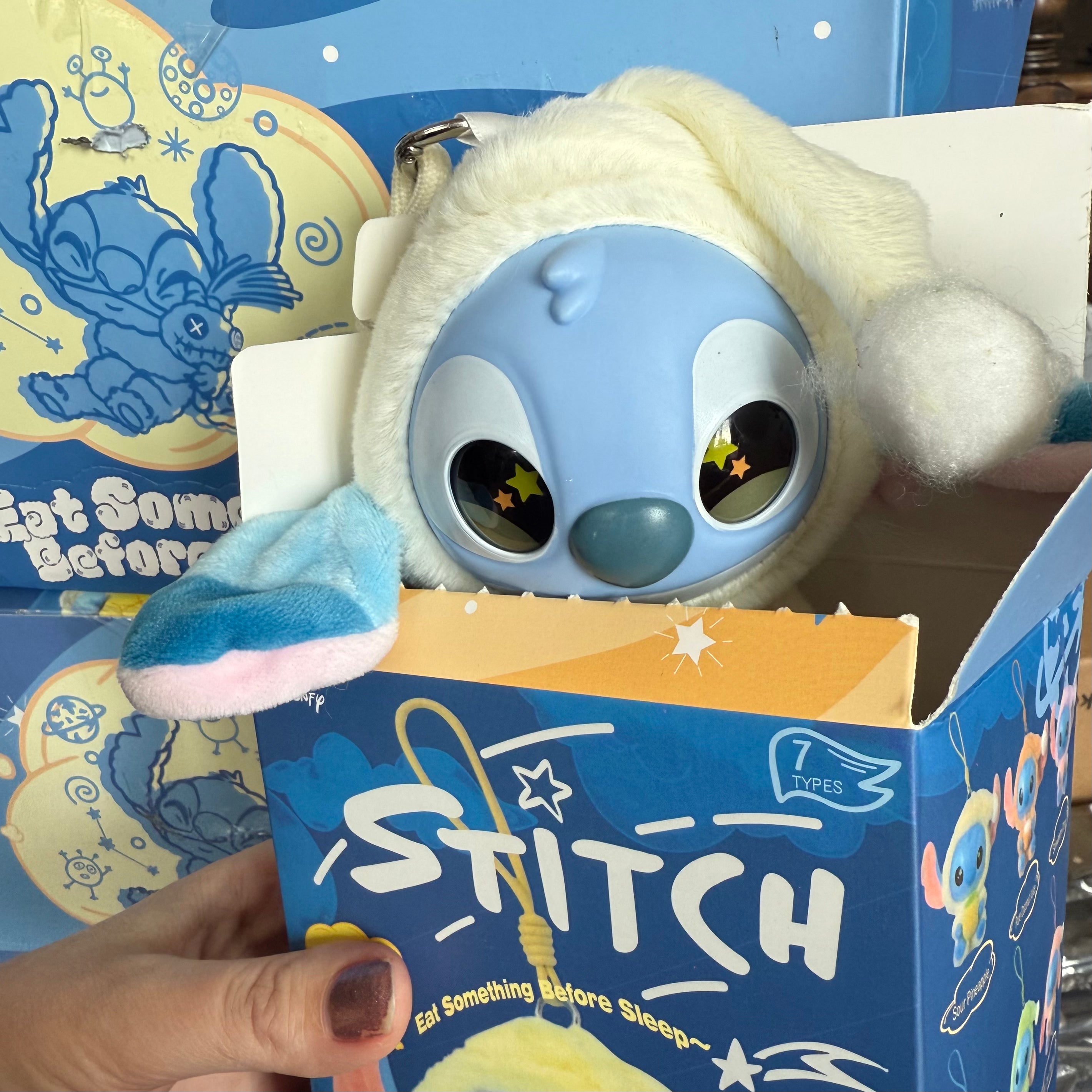 Sleepy Stitch Replica Keychain Blind Box