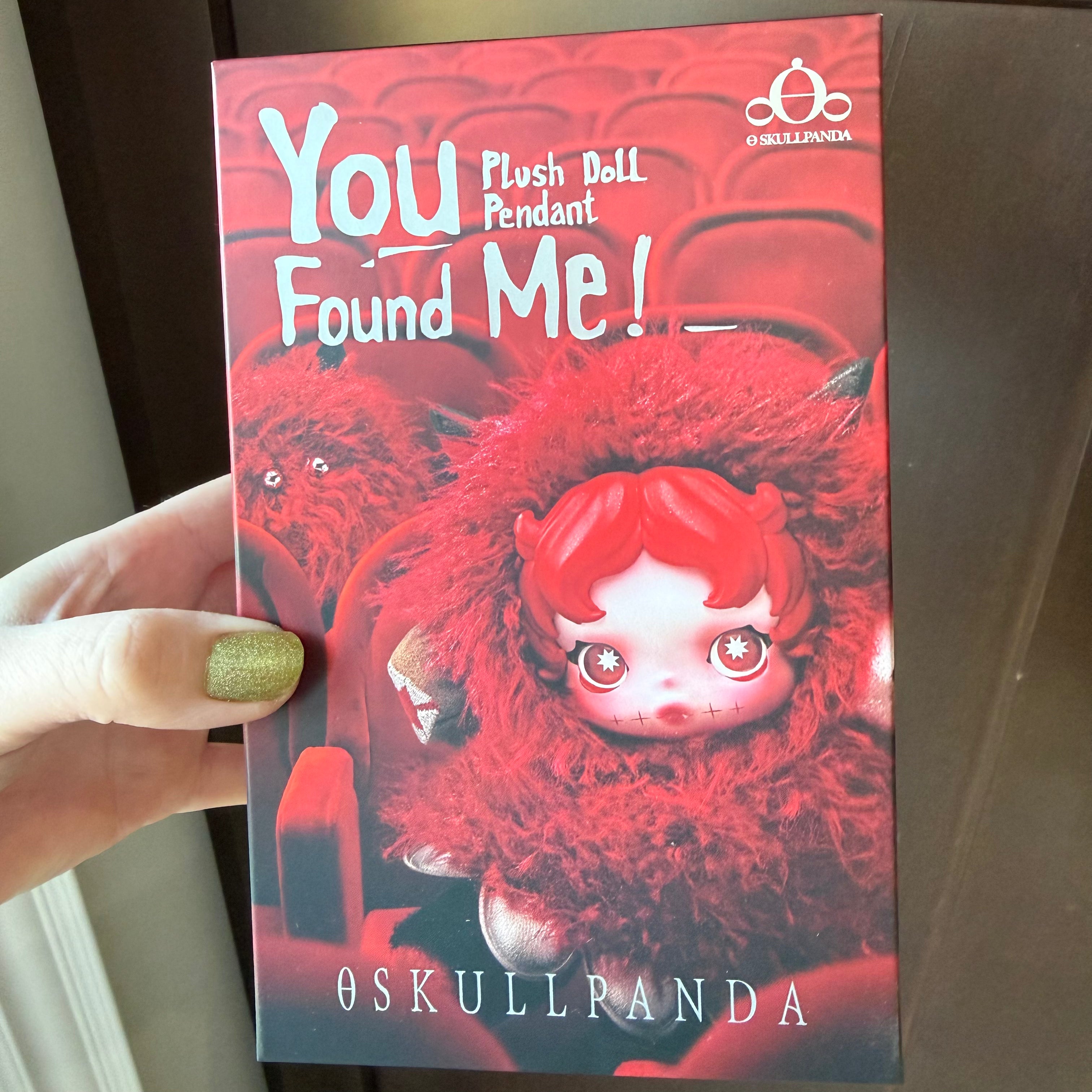 Skull Panda You Found Me Pendant Blind Box