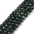 6mm HQ Faceted Moss Agate Bead Strand R13