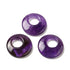 28mm Amethyst Donut Pendant D7