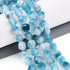 8mm Dyed Chalcedony Polygon Bead Half Strand $8.00