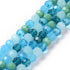 6mm Multicolour Faceted Round Crystal Bead 20-Inch Strand $10