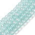 10mm Glitter Powder Glass Bead Strand 32" Loop $9.00