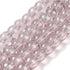 10mm Glitter Powder Glass Bead Strand 32" Loop $9.00