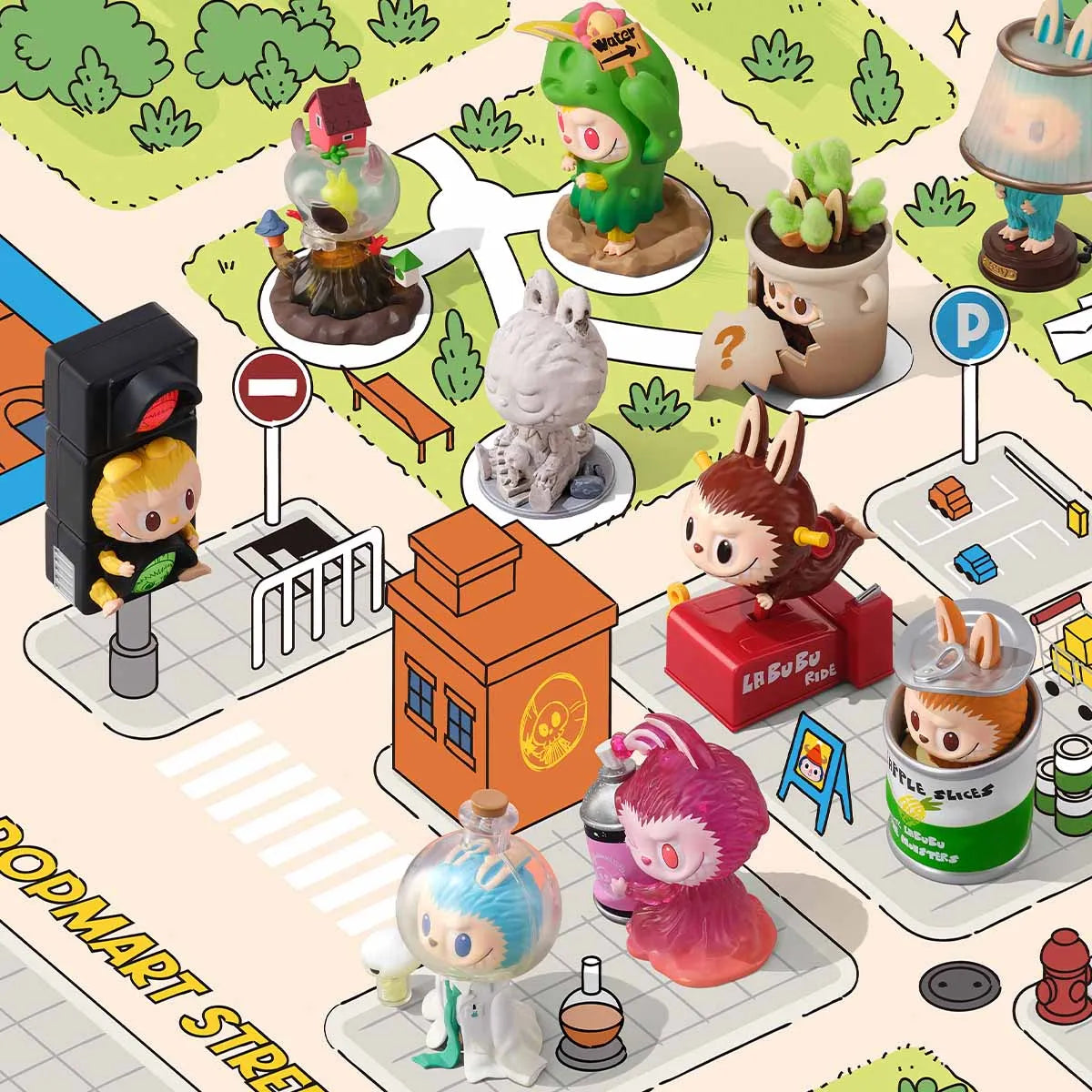Labubu Almost Hidden Figurine Blind Box