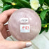 3.5 Inch Rose Quartz Sphere F83 - Discount
