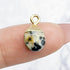 18mm Dalmatian Jasper Egg Pendant V25