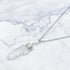 Medium Clear Quartz Shard Pendant U9