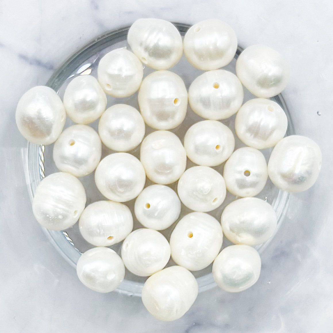 7-8mm Freshwater Pearl Bead Half Strand V27