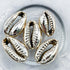 Rose Gold Shell Spacer Bead Pack H25
