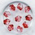 8mm Magenta Glass Tulip Bead Pack (10 Beads) V25