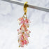 2.5-Inch Coral Tulip Cluster Charm with Lobster Clasp H45