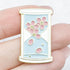 1 Inch Cherry Blossom Hourglass Pin Y6