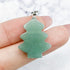 27mm Green Aventurine Christmas Tree Pendant R6