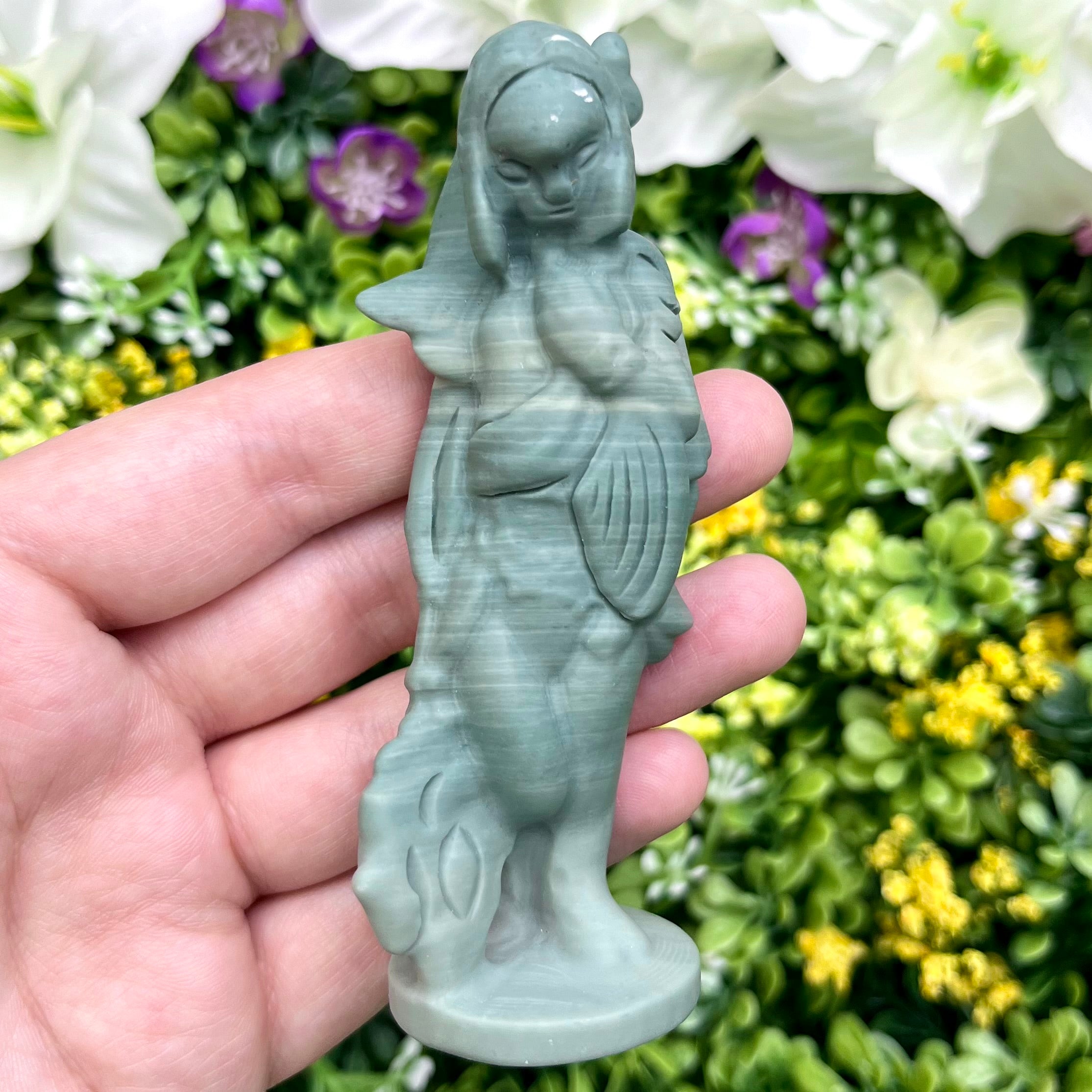 3.5 Inch Chinese Jade Mipha Carving P25 - Discounted