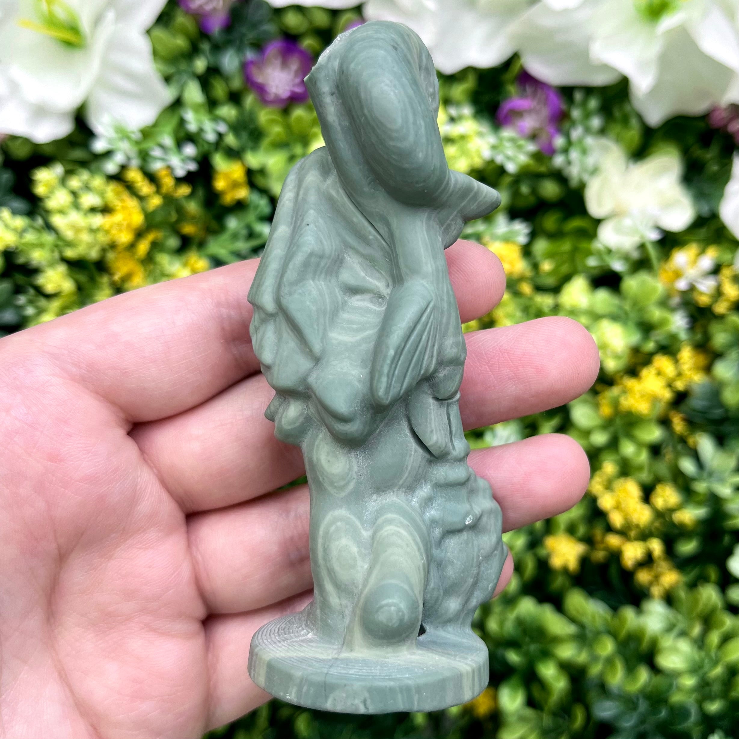 3.5 Inch Chinese Jade Mipha Carving K25 - Discounted