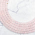 4-5mm Rose Quartz Faceted Cube Bead Pack (10 Beads) A5