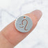 13mm Stainless Steel Leo Zodiac Sign Cutout Charm W2