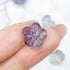 10mm Light Rainbow Fluorite Cherry Blossom Focal Bead G6