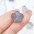 10mm Green Fluorite Cherry Blossom Focal Bead F6