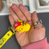 45mm Pikachu w Hat Keychain P5