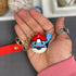 35mm Squirtle Inside of Pokeball Keychain X5