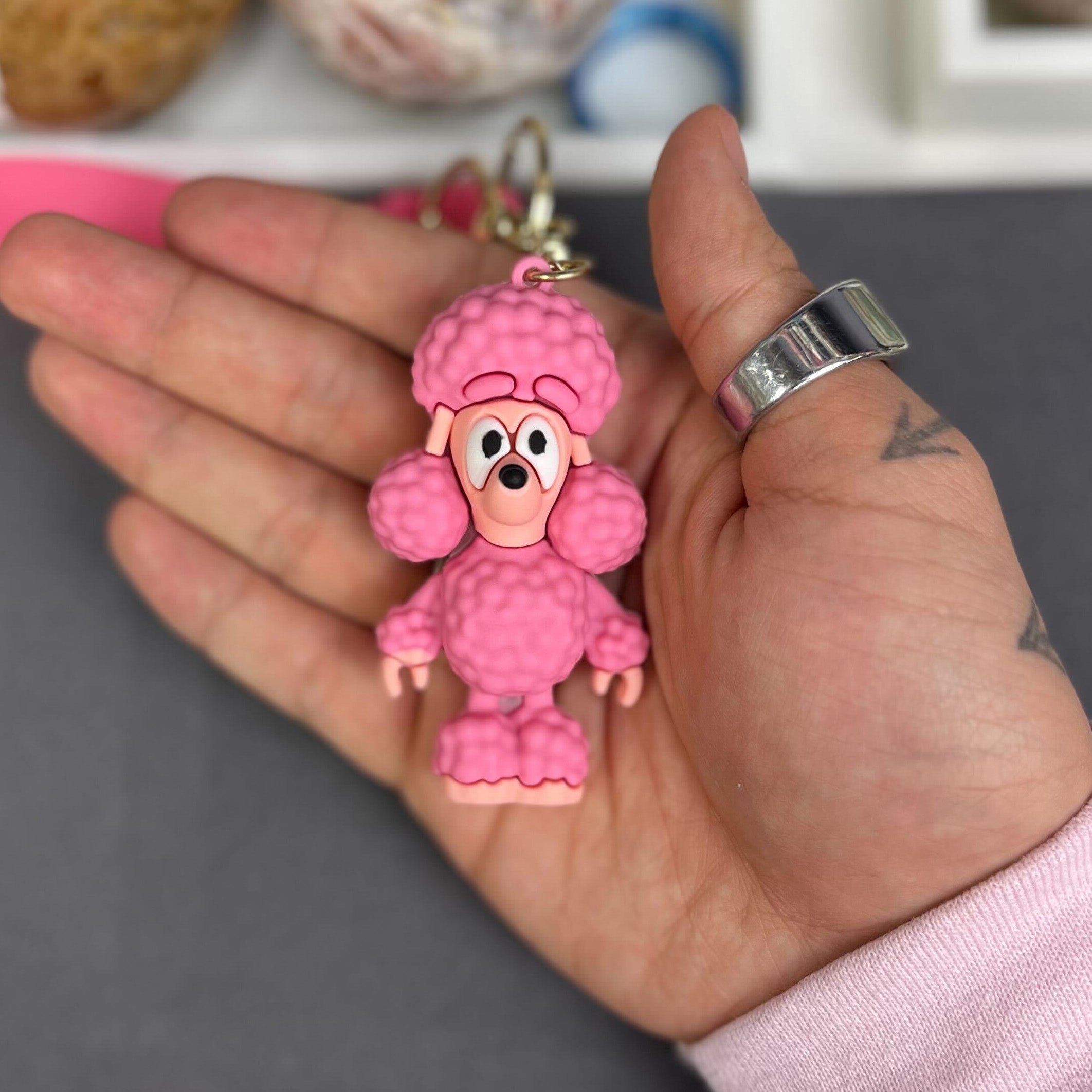 65mm Coco (Bluey) Keychain S5