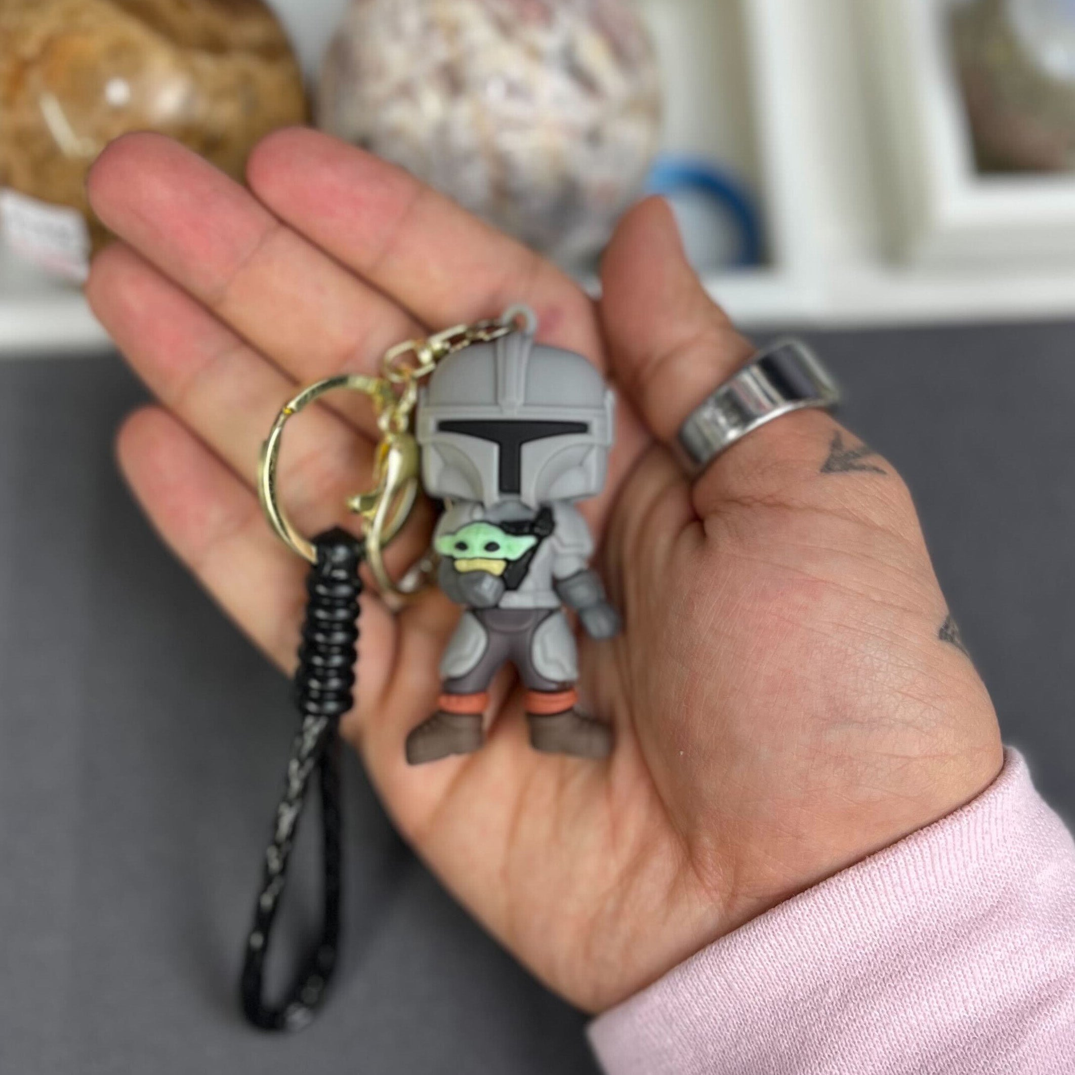 60mm Mandalorian w Baby Yoda (The Mandalorian) O5