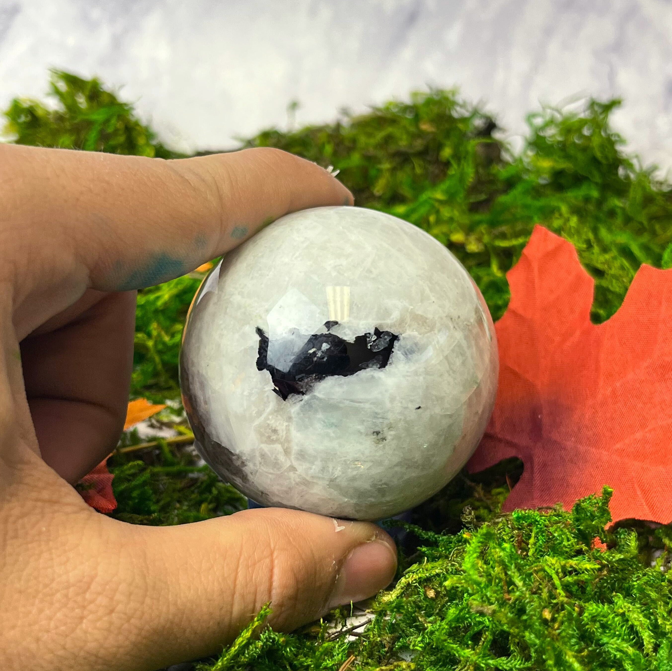 2 inch Rainbow Moonstone Sphere C64