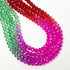 8x6mm Faceted Rondelle Jungle Juice Gradient Crystal Bead Strand $5.25