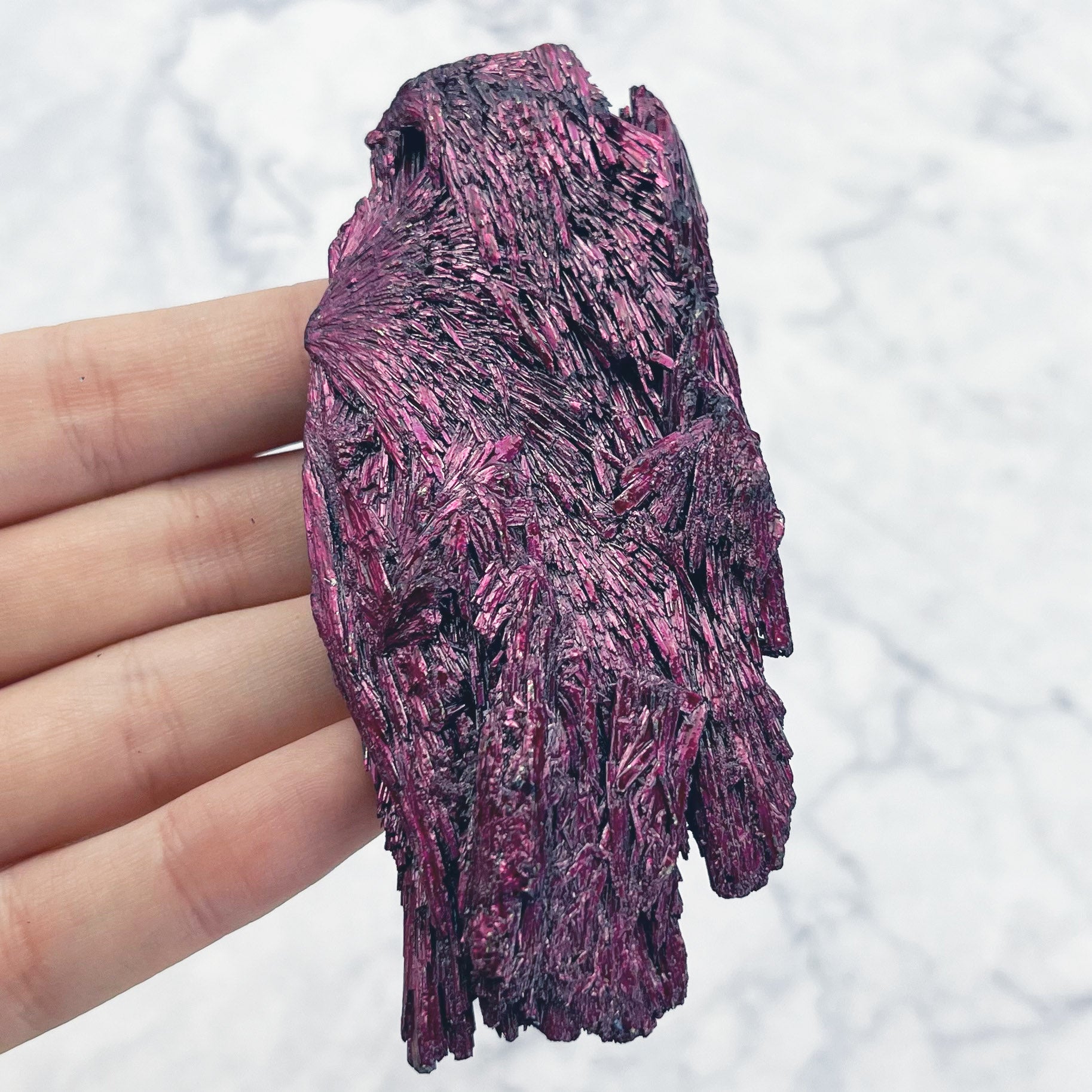 3.5 Inch Raw Pink Aura Kyanite