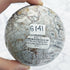 2.75 Inch White Lace Agate / Mexican Lace Agate Sphere G141