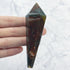 3.5 Inch Carnelian Moss Agate Wand D18