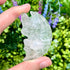 2 Inch Clear Quartz Fairy Moon Carving V36