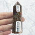 3 Inch Carnelian Moss Agate Tower L10