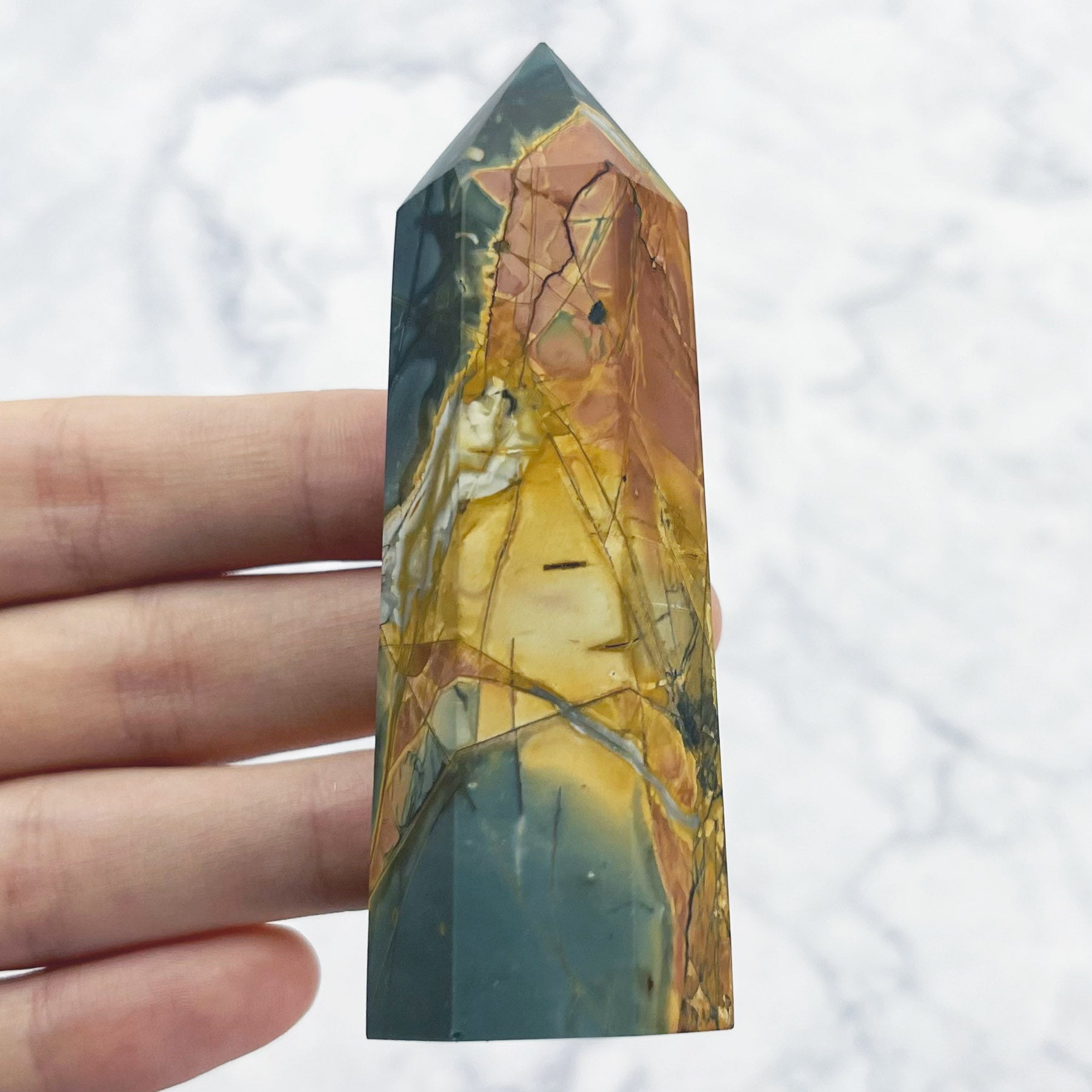 3.25 Inch Red Creek Jasper Tower A15