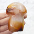 2.5 Inch Carnelian Mushroom Carving E36